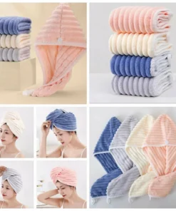 Luxury Microfiber Hair Towel